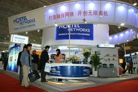 2004年中國國際通信設備技術展 北電網絡展臺縱覽